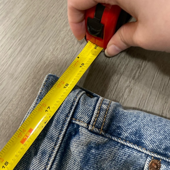 Pistola Hendrix apprentice distressed high rise baggy wide leg jeans 31 - Picture 8 of 11